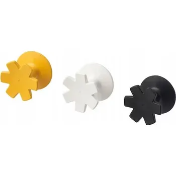 Věšák IKEA JORDBORR Samolepicí háčky, věšáky, 3 ks v balení
