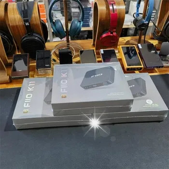 Hi-Fi komponenty Přenosný sluchátkový zesilovač FiiO K11 | ČERNÝ