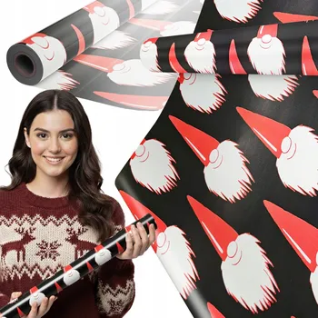 Balící papír DÁRKOVÝ BALICÍ PAPÍR 20 M MEGAROLE VÁNOČNÍ NA BALÍČKY OZDOBNÝ