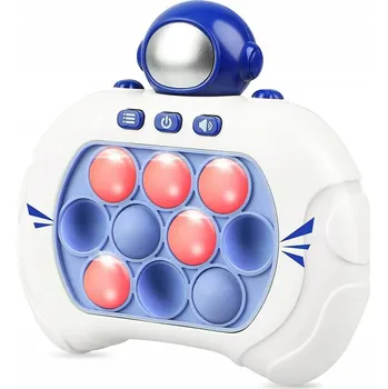 POP IT DOVEDNOSTNÍ HRA KONZOLE Pop It ELEKTRICKÁ antistresová ASTRONAUT