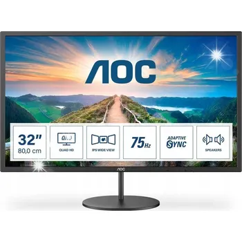 Monitor AOC Monitor Q32V4 31.5" IPS HDMI DP Reproduktory