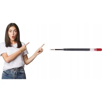 Náplň do pera UCHIDA, červená