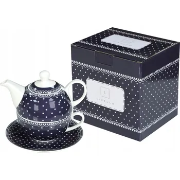 Konvička 400 ml Sada Šálek S Podšálkem 250 ml Konvička na Čaj LIVELLO