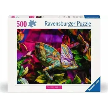 Puzzle RAVENSBURGER Puzzle Chameleon 500 dílků