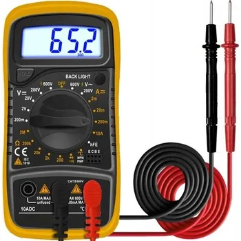 Multimetr MULTIMETR MIERNIK PRĄDU TESTER NAPIĘCIA LCD