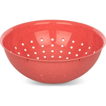 Cedník a síto Cedník Palsby Organic M korálový 2 l Koziol