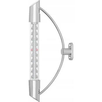 Domácí teploměr Teploměr okenní ALUS -50 až +50 23cm XL kovový plastový