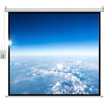 Projekční plátno Elektrické projekční plátno 4:3 120'' 244x183cm s dálkovým ovládáním FS