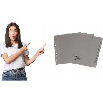 Vrták Plastové rozdělovače Durable A5, 5 ks