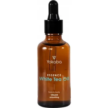 Pleťový olej Yokaba White Tea oil pleť & tělo vegan vyhlazující olej Tvář/Tělo 50ml