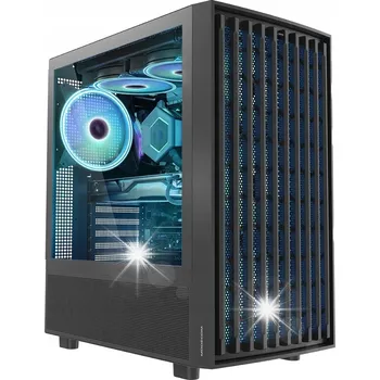 PC skříň MODECOM 417143767 Midi Tower Počítačová Skříň černá