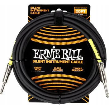 Bezpečnostní kamera Ernie Ball Klasický tichý nástrojový kabel