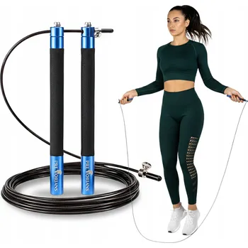 Švihadlo Nylonové Švihadlo Pretorians 300 cm černé