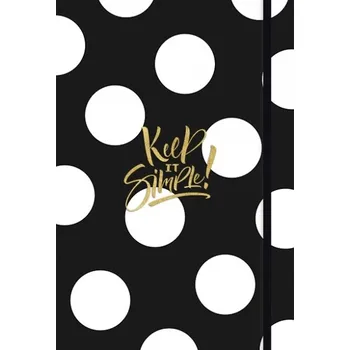 Sešit A5, 96 listů. astra Keep it simple, tečkovaný + linkovaný