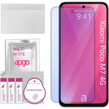 Pouzdro na mobilní telefon Sklo 9H pro Xiaomi Poco M7 4G, alternativa tvrzeného skla, flexibilní