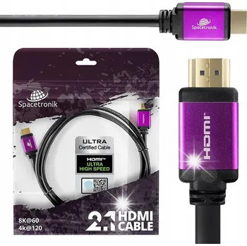 Video kabel HDMI kabel V2.1 pro 4K 8K, 2 metry, certifikovaný