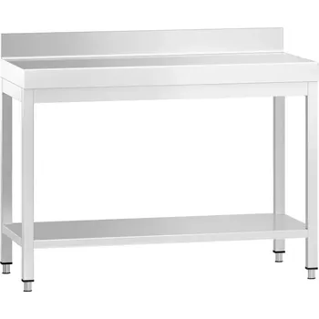 Dílenský stůl vasegastro Nerezový stůl s policí 110x60x85cm