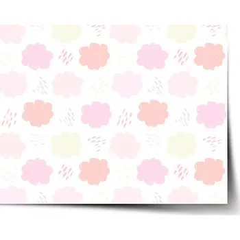 Plakát Sablio Plakát Barevné obláčky - 60x40 cm