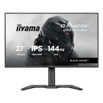 Monitor iiyama G-Master/GB2741HSU-B1/27"/IPS/FHD/144Hz/1ms/Černá/3R (GB2741HSU-B1)