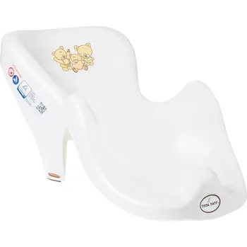 Lehátko do vany Tega Plastové lehátko do vany Medvídek bílé