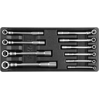 Vložka do organizéru na nářadí Vložka do zásuvky s očkovými klíči Yato YT-55456 10 ks