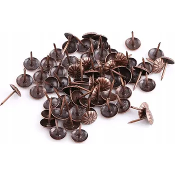 Hřebík 100X ČALOUNICKÉ HŘEBÍKY OZDOBNÉ KOVOVÉ 11X16MM