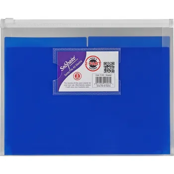 SNOPAKE, Kapsa na zip Zippa-Bag Sorta File, A5, electra mix barev