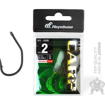 Rybářský háček Hayabusa Teflonové Háčky M-1 NRB - Velikost 6