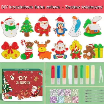 kreativní sada DIY Sada na Výrobu Šperků s Křišťálovými Obrázky pro Děti