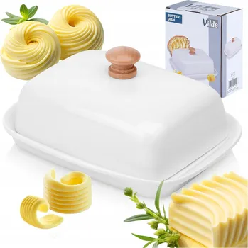 Dóza na potraviny Máslenka Vilde keramická bílá