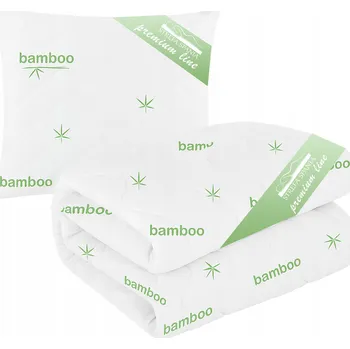 Polštář Přikrývka 140x200 + polštář 70x80 cm celoroční antialergická BAMBOO PREMIUM
