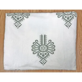 Obraz Deka MINKY POLAR vzor Parzenica Szara 3D 150x200cm