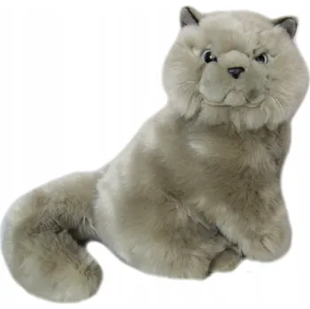 plyšák Plyšové ZOO: plyšová hračka PERSIAN CAT sedící šedá 25cm - 14843 eco-friendly