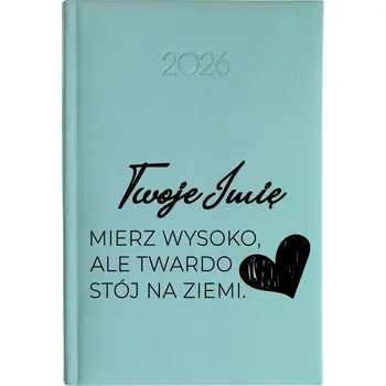 Kalendář Knižkový kalendář 2026 A5 FunnyCase modrý