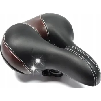 Sedlo na kolo Komfortní sedlo KANAPA s anatomickým otvorem