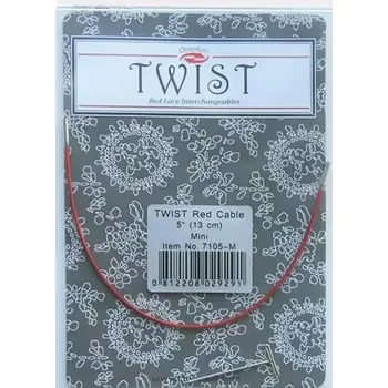 Jehlice Lanko ChiaoGoo Twist Red M 13Cm (Lanko ChiaoGoo Twist Red M 13Cm)