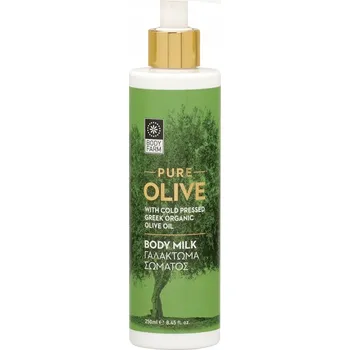 Tělové mléko Tělové mléko Pure Olive 200 ml BODY FARM