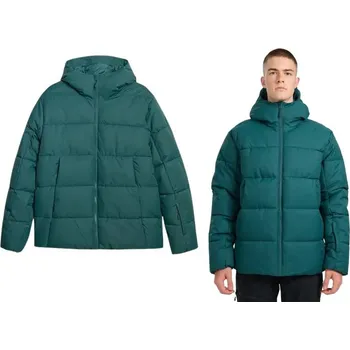 Pánská lyžařská bunda 4F zimní M0788 zelená M