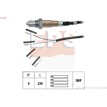 Lambda sonda Lambda sonda EPS 1.997.008