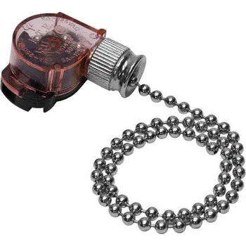 vypínač Tahový spínač řetízek ideální pro lampy a lampičky n