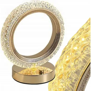 Lampička RGB LED KŘIŠŤÁL NOČNÍ LAMPA