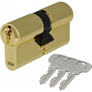 Vložka do dveří Vložka zámku do dveří 30/35 mosaz satén, Yale Assa Abloy