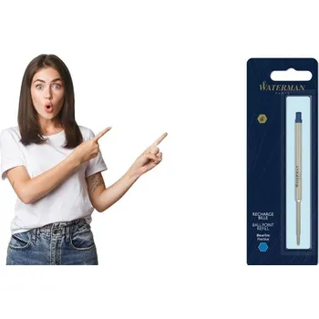 Waterman Náplň do kuličkového pera Standard, modrá (M)