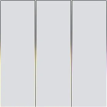 vypínač Avatto TS60-EU-W3 Dotykový ZigBee Spínač Světla Trojitý TUYA Bílý