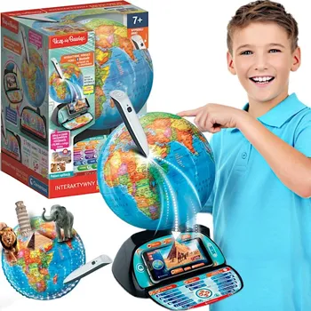 Glóbus Clementoni Interaktivní glóbus Eduglobus Exploreglobe Real Time 50848