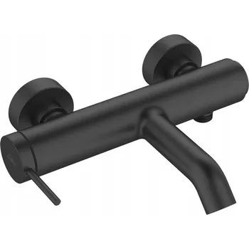 Vodovodní baterie Nástěnná vanová baterie páková Invena Kawala bílá