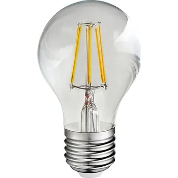 Žárovka LED žárovka E27 806Lm FILAMENT POLUX čirá (průhledná)