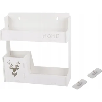 police Závěsná police organizér pro uložení doplňků koupelna kuchyně pořádek