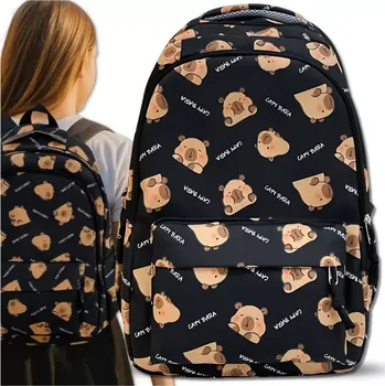 Školní batoh J&W Dětský batoh Uufa černo-hnědá One size