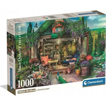 Puzzle PUZZLE 1000 EL VINAŘSKÝ VENKOVSKÝ DŮM CLEMENTONI 39951